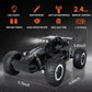 RC Car Truck 1:16 2.4Ghz All Terrain Off-Road Monster High Speed 20KM/h Remote Control Car with LED Headlights Toy Birthday Gift