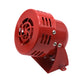 Red Air Raid Siren Horn Alarm 110dB Driven Air Raid Siren Horn Alarm Loud Air Horn for Car Boat Truck Motorcycle Speaker 12 Volt