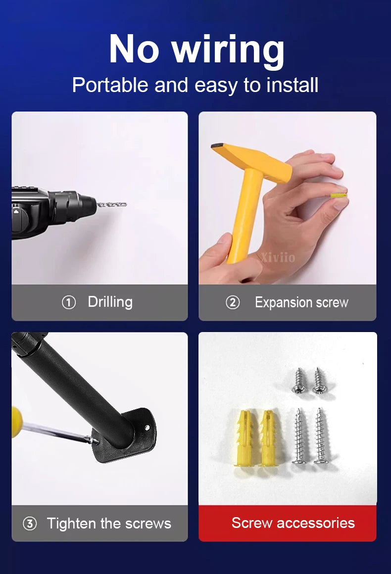 2025 New Upgraded Outdoor Solar Light 90000000LM Super Bright LED Solar Lamp Motion Sensor Security Lighting Wall Street Lantern