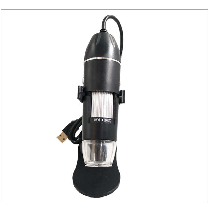 1600X 1000X USB Microscope Handheld Portable Digital Microscope USB Interface Electron Microscopes with 8 LEDs with Bracket
