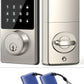 Smart Lock with password, Keyless Entry Door Lock with Touchscreen Keypads, Easy to Install, App Unlock, 50 User Codes