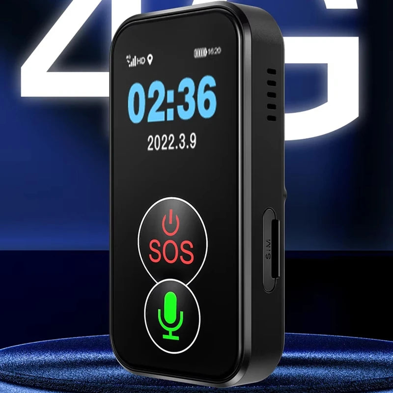 Elderly 4G Tracking Tracker SOS Wireless Wifi Caregiver Pager Old People Locator Fall Alert Tracker IP67 Anti Lost