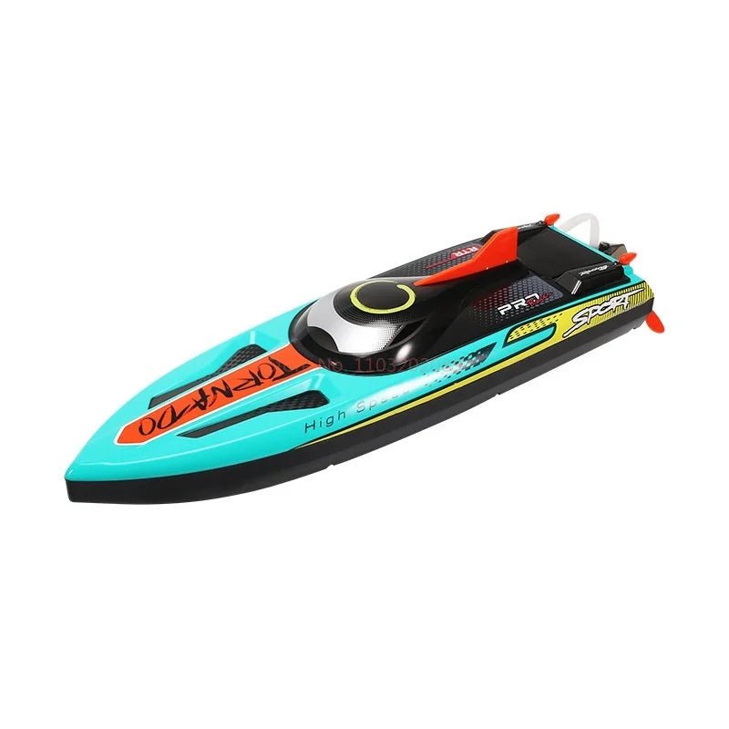 Hot Selling Ultra Large High-Speed Brushless Remote Control Boat Rc Speedboat With Built-In Water-Cooled Lighting Summer New Toy