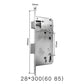 Smart fingerprint lock body special mortise smart lock 5050 125mm-240mm 2585-7085mm 5572 6072 300*6085 lock body