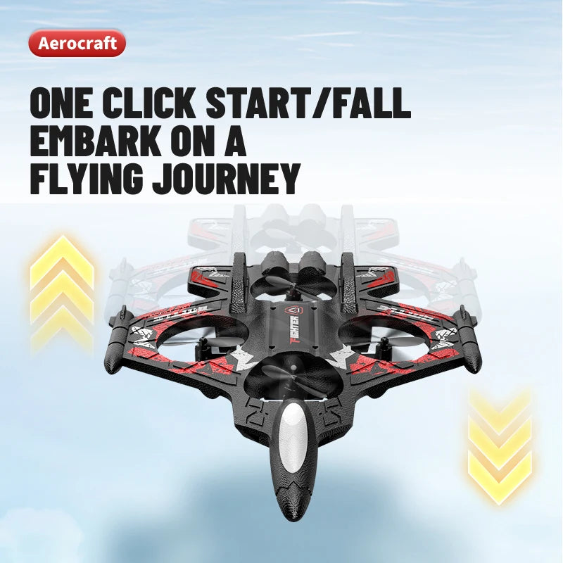RC Airplane 2.4G EPP Foam Remote Control Plane Drone Kid-Friendly Hobby Fighter Jet Glider Toy for Boys Girls Birthday Gift