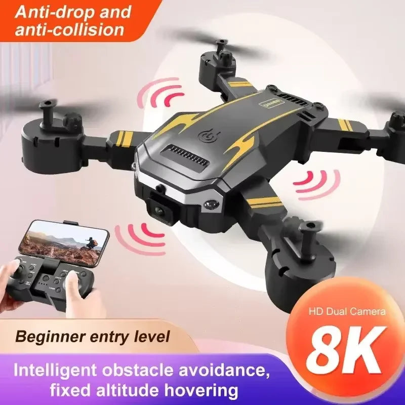 New G6 GPS Professional Drones 8K HD Dual-Camera Aerial Photography Omnidirectional Obstacle Avoidance Quadrotor RC Distance 3KM