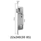 Smart fingerprint lock body special mortise smart lock 5050 125mm-240mm 2585-7085mm 5572 6072 300*6085 lock body