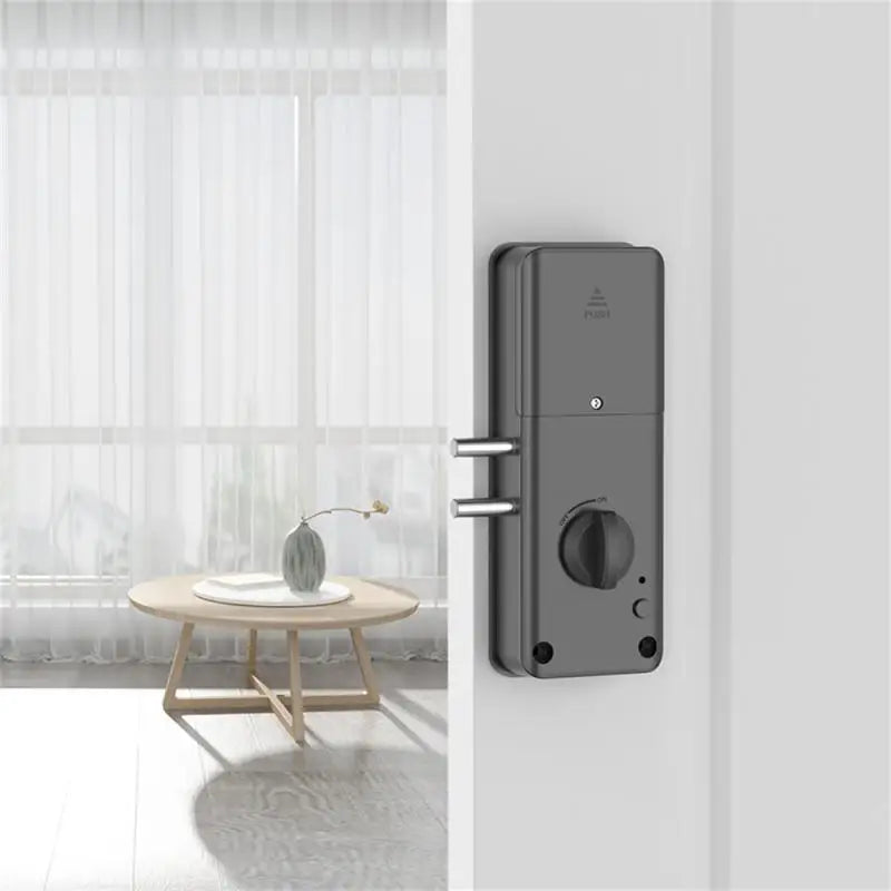 Xiaomi Smart Electric Motor Lock With Tuya App Keyless Entry Door Lock Concealed Invisible Installation IC Card Lock Wooden Door