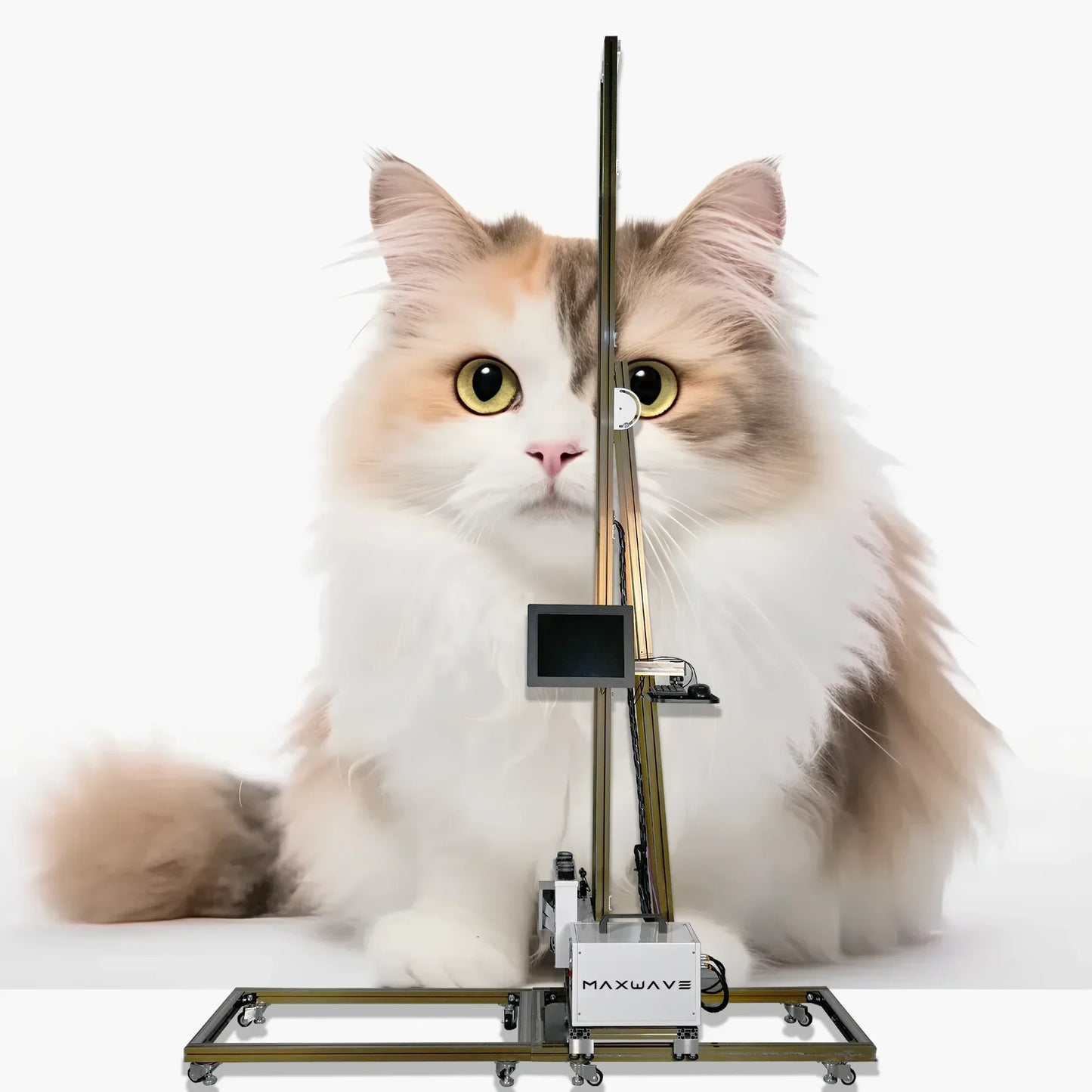 Vertical Printer 3D Wall Printer Machine Direct to Wall Portable Painting Machine With 6M Steady Track Outdoor Printer Factory