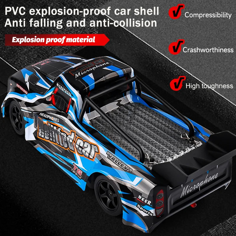 2025 New Remote Control Car Drift Racing 1:16 Off-Road Vehicle 2.4GHz Radio High-Speed Drive Racing LED Light Climbing Kids Toys