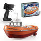 NEW 686 RC Boat 1/72 Powerful Dual Motor Wireless Radio Control Shipboat 2.4G Electric Remote Control Tugboat Model Toys for Boy