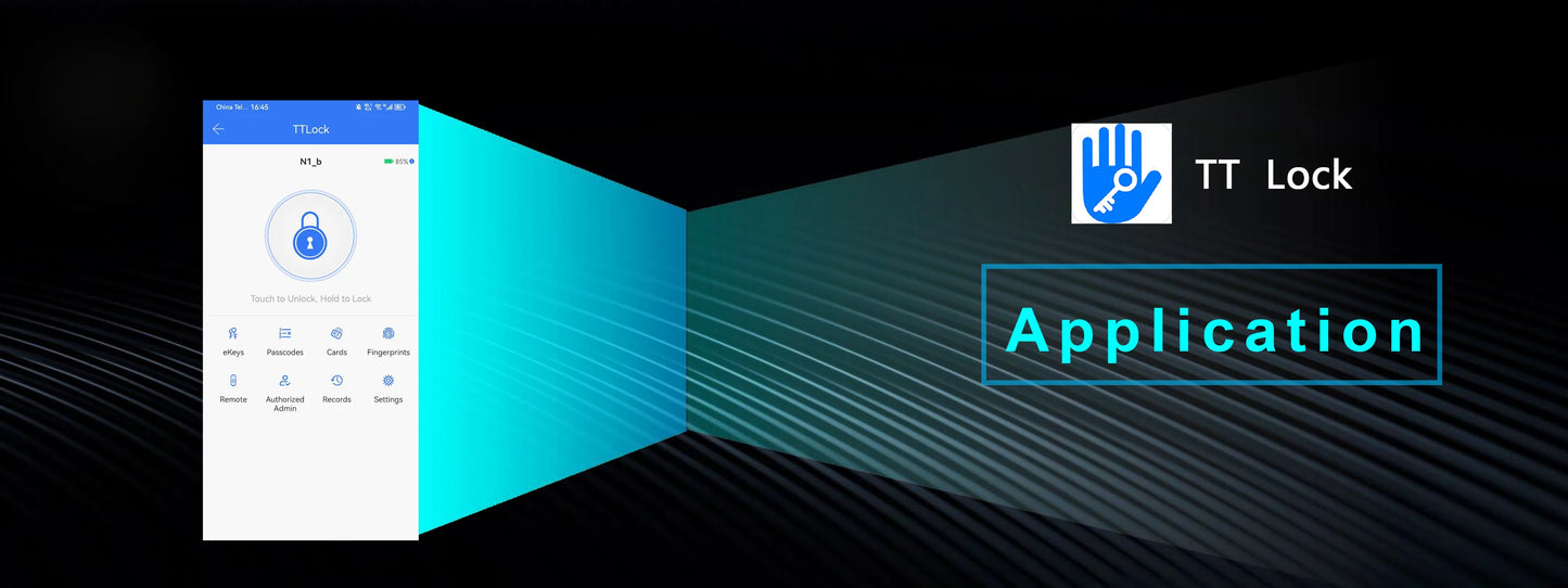 Easy Replacement Cylinder Smart Lock APP TTlock Bluetooth Fingerprint Password NFC Unlock Auto Lock/ Unlock With Battery Z-18