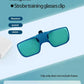 Vision reaction Glasses for Myopia Person, Clip storbe Glasses, Head up Training, Vision reaction