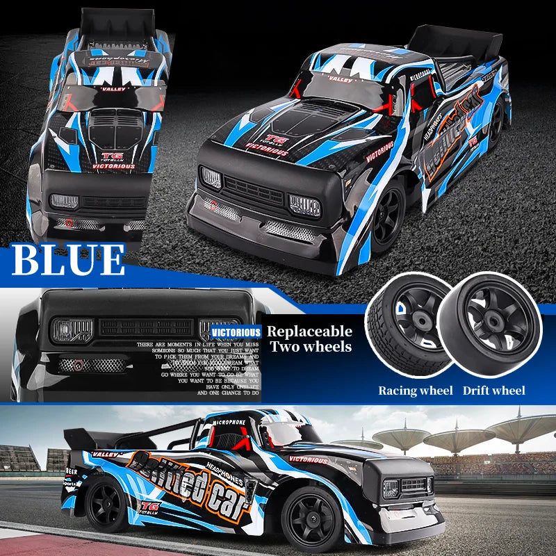 2025 New Remote Control Car Drift Racing 1:16 Off-Road Vehicle 2.4GHz Radio High-Speed Drive Racing LED Light Climbing Kids Toys