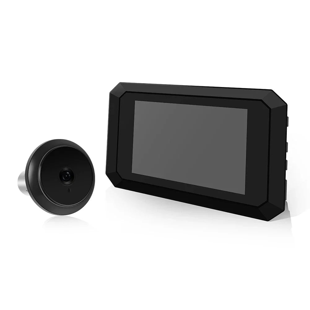 Magic Eye Electronic Viewfinder Night Vision 3.97in LCD Screen Video Digital Door Viewer 1080P Camera 1400mAh Entry HomeSecurity
