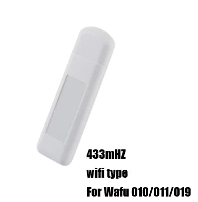 433MHz Wafu Smart Lock Security Wireless WIFI BT Tuya Intelligent Remote Control Electronic Door Invisible With 4 Remote Keys