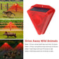 Solar Alarm Lamp Siren Wireless Motion Sensor Outdoor Waterproof 129dB Alarm Light Drive Away Wolf Wild Alarm System Detector