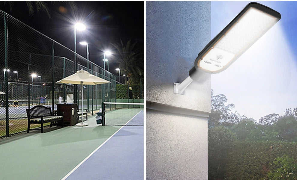Floodlight IP67 Waterproof LED Street Lights 100W 150W 200W Super Bright Lamp Outdoor Wall Light Security Lighting for Garden