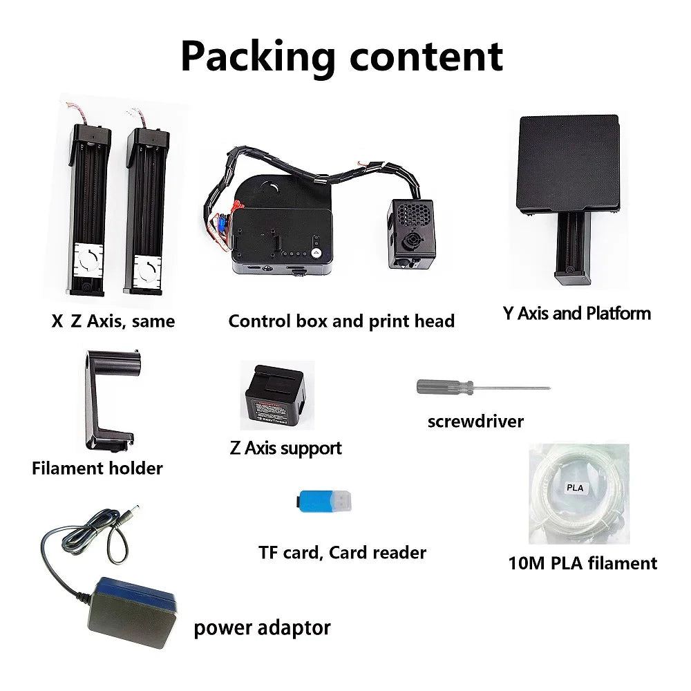 Easythreed K10 Mini 3D Printer Easy To Use One-click Print Mainboard With Magnetic Platform Desktop 3D Printer For Kids Beginner