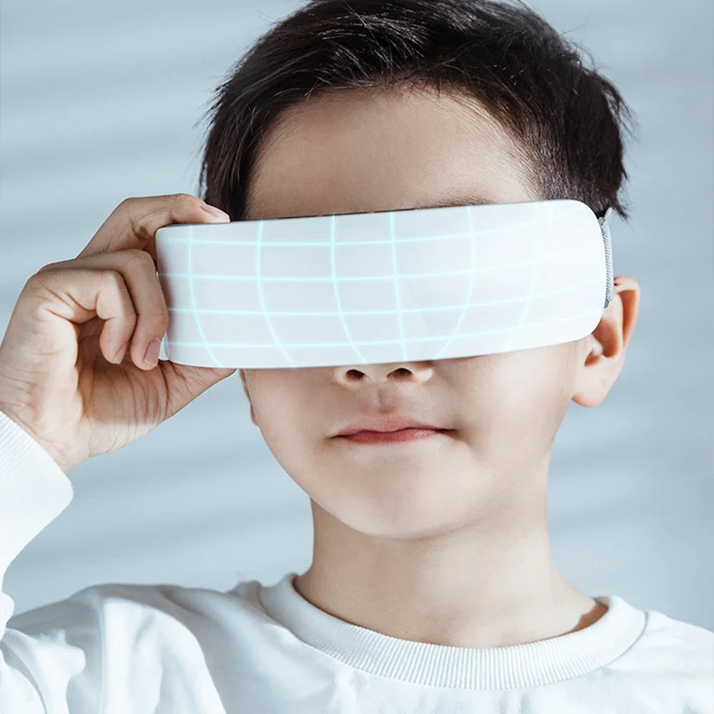 Vision recovery eye massager Green Light Vision Recovery Training Instrument Ems Acupressure Eye Protection Restore Myopia Child