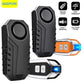 Gadpow Motorcycle Bike Wireless Remote Control Alarm Vibration Sensor 113dB Loud Waterproof Security Alarm