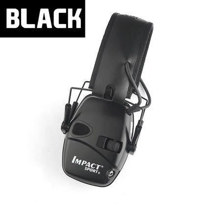 New Electronic Shooting Headset Headphones for Hearing Protection Ear Protector Noise Reduction Active Hunting Earmuffs