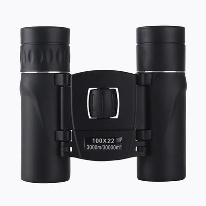 100X22 High Magnification High-Definition Binoculars, Mini Portable Outdoor Travel Professional Telescope