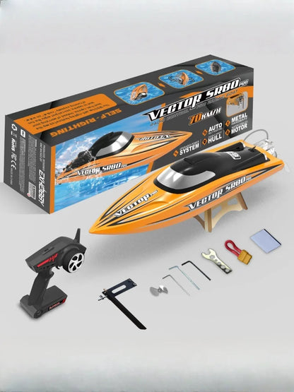 Wow High-Speed Brushless Water-Cooled Remote Control Boat Model Electric Boat Orans Speedboat Customizable RC Boats For Fun