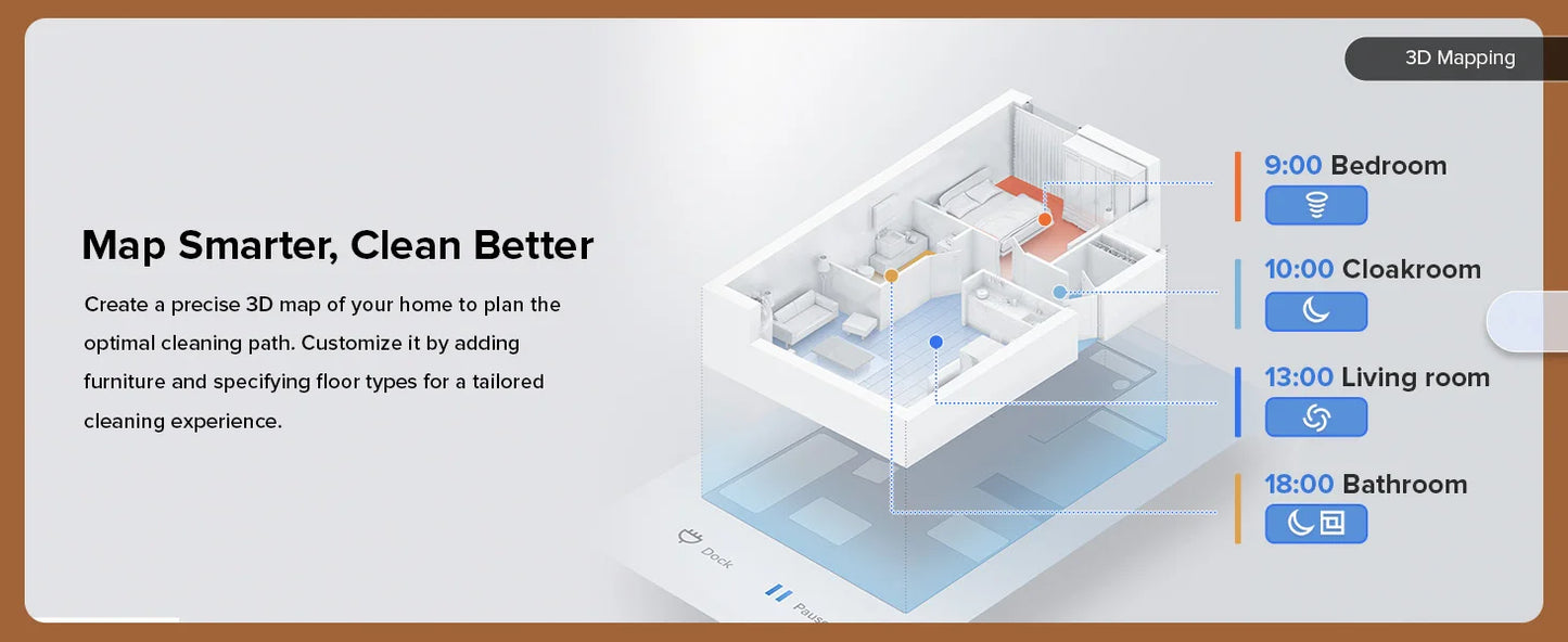roborock Q5 Max+ Robot Vacuum with Self-Empty Dock, Upgraded from Q5+, 5500 Pa Suction, DuoRoller Brush