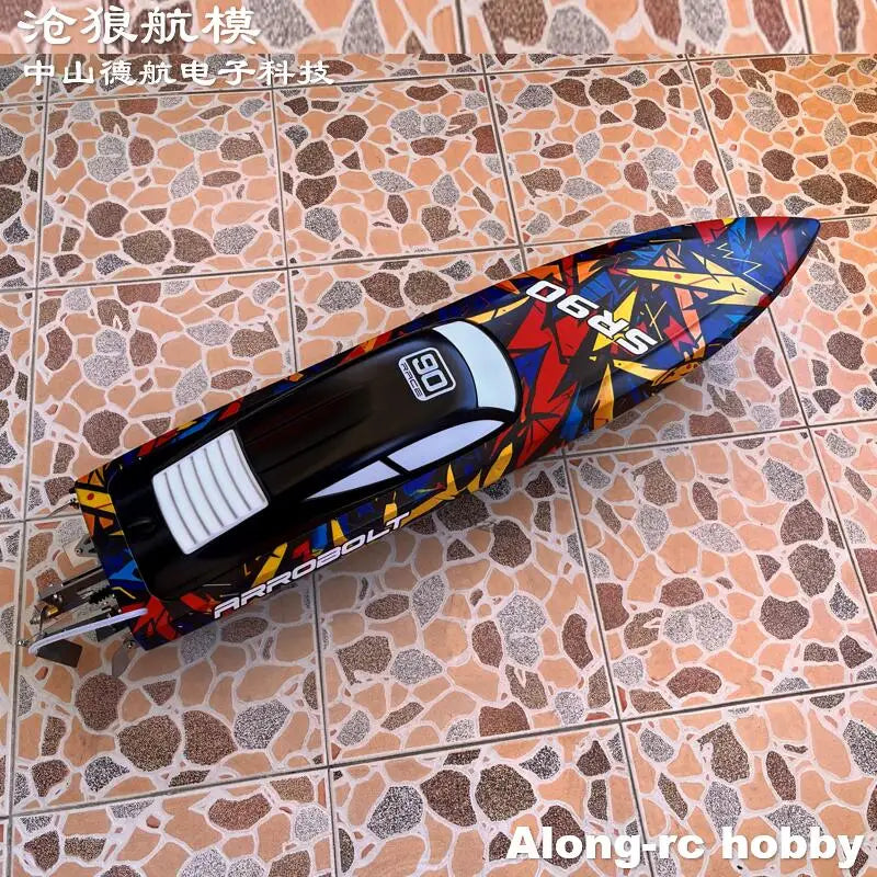 Volantex rc Arrobolt SR90 EXA79805 70Kph Length 90Cm Brushless Motor RC Boat ARTR or RTR 2.4Ghz Radio Control Boats Toys 798-5