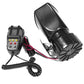 7-Sound Loud Car Warning Alarm Truck Alarm Loudspeaker 12V Siren Air Horn Megaphone Police Firemen Car Horn 110DB