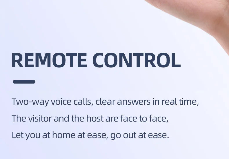 Smart Doorbell Ring Door Camera Infrared Night Viewing WiFi Wireless Video Bell Camera Rechargeable Video Intercom Doorbell