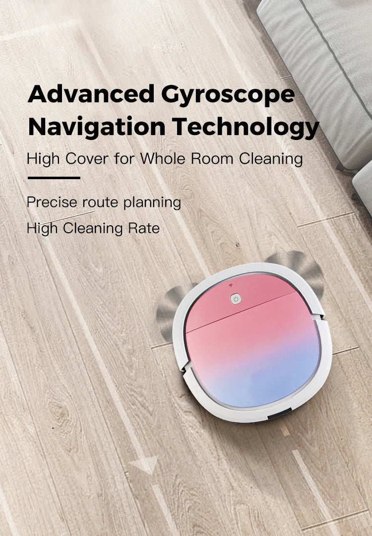 Home Appliance Robot Vacuum Cleaner 180ml Water Tank,Sweeper and Mop Commercial Cleaning Robots House Keeping Vacuum Cleaners