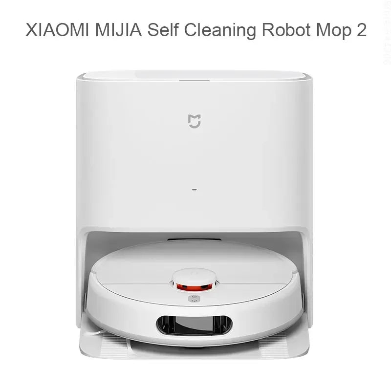 2025 Xiaomi Self Robot Vacuum Cleaners Mop 2 Smart Home Sweeping High Speed Rotary Scrubbing 5000PA Cyclone Suction LDS Laser