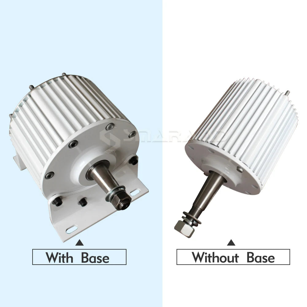 Polish Warehouse Low Speed Three-Phase Permanent Magnet Generator 10KW 48V 96V 110V 220V For Wind Power And Water Conservancy