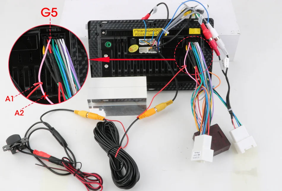 Srnubi AHD 1080P CVBS Night Vision IP68 Waterproof 170 Degree Fish Eye Lens Backup Rear View Camera For Vehicle Monitor Android