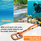 Underwater Metal Detector IP68 Fully Waterproof Handheld GT-120 Metal Finder Detector Diving Detecting Treasure with LED Alarm