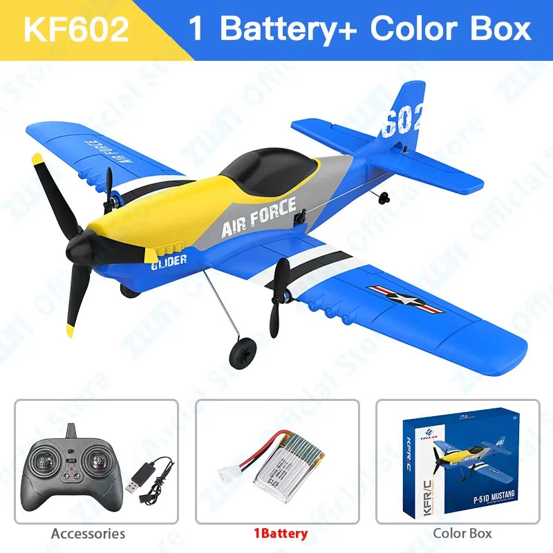 RC Plane KF602 Professional 2.4G Radio Remote Control Airplane EPP Foam Aircraft  Glider Flying Model Toys For Children Gifts