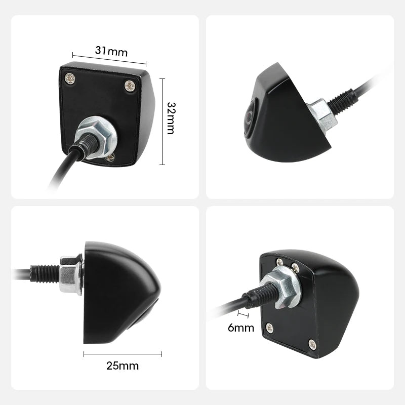 Srnubi AHD 1080P CVBS Night Vision IP68 Waterproof 170 Degree Fish Eye Lens Backup Rear View Camera For Vehicle Monitor Android