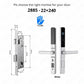 Waterproof Sliding Door Smart Lock TTLock App Alexa Fingerprint Digital Code RFID Card Anti-Lock Aluminum Glass Electronic Lock