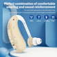 Auxiliary listening headphones with over the ear noise reduction function