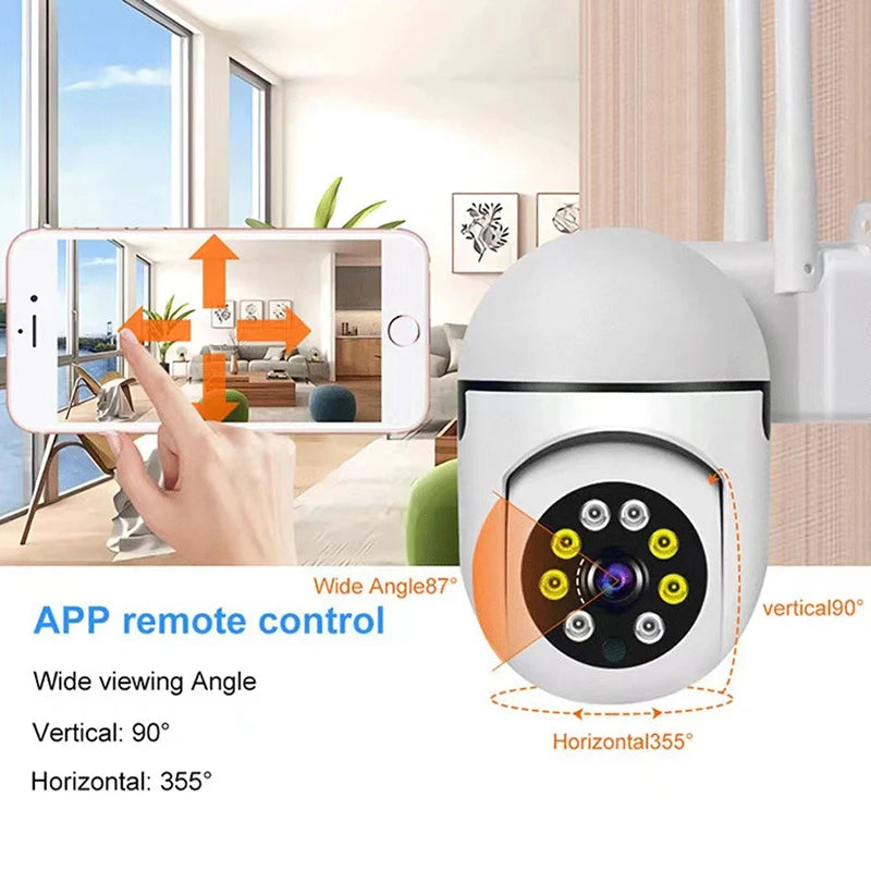 Xiaomi Wireless Security Surveillance PTZ Camera Wifi IP Outdoor 4X Zoom Cameras AI Human Tracking Two-way Audio HD Night Cam