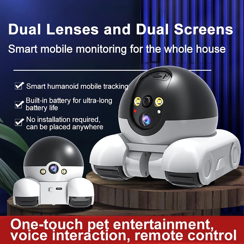 1080P HD WIFI Camera  Security Protection Surveillance Camera Auto Tracking Baby Pets Monitor Smart Home Robot Cameras