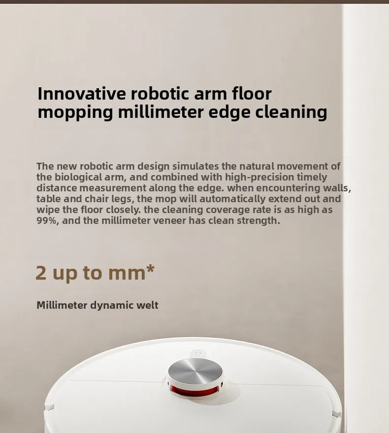 Mi Robot Vacuum M30S Auto Clean Sweep Mop Wash All in One