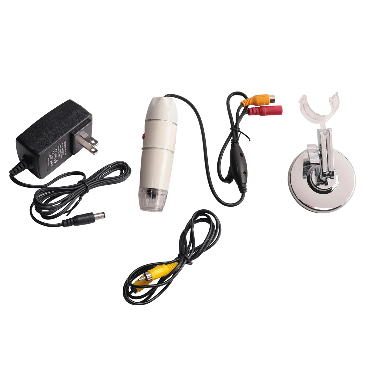 400X-1000X USB Microscope Professional Coms Sensor TV/AV Interface Digital Microscope for Electronics US Plug