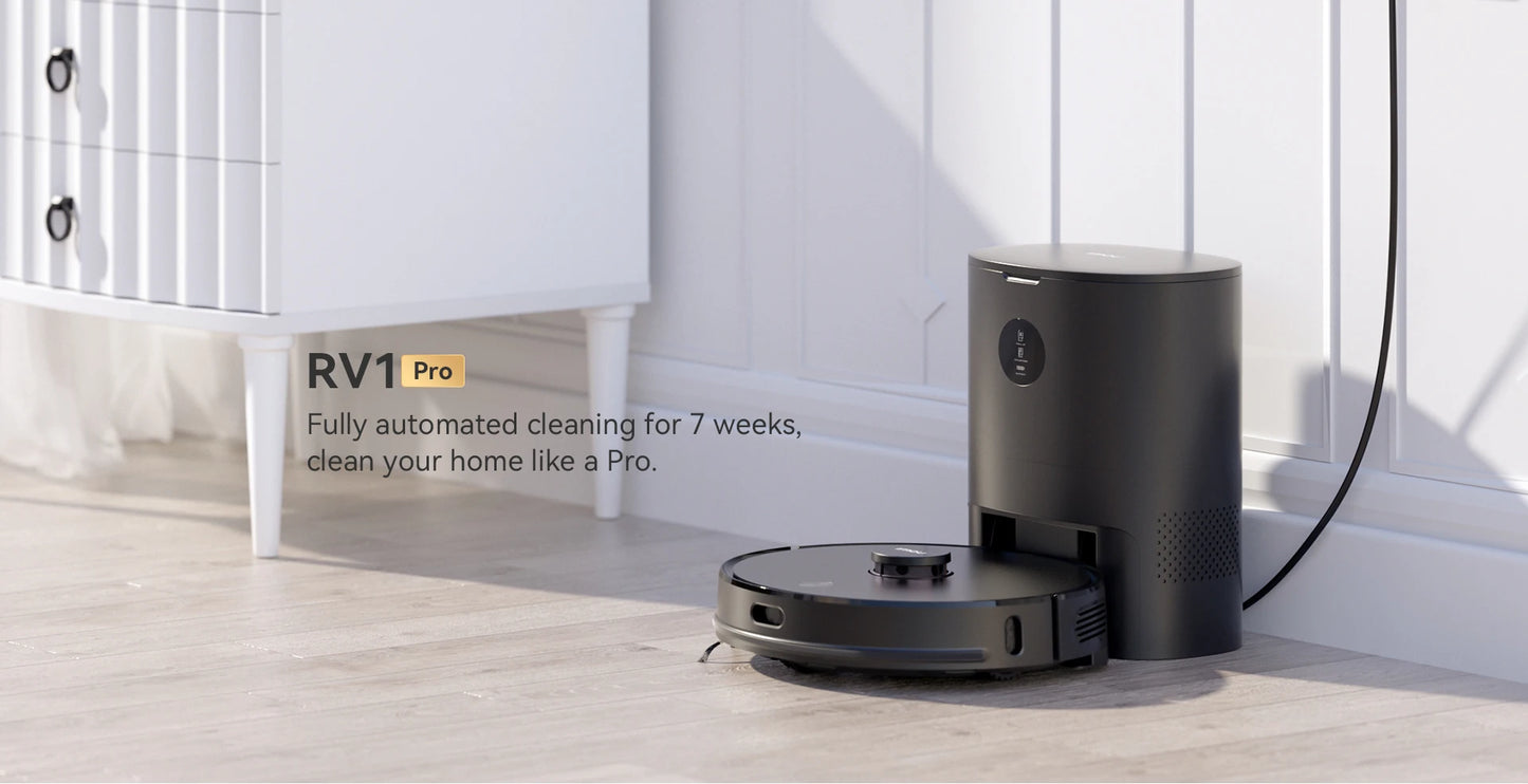 IMOU RV1 Pro Strong Suction Robotic Vacuum Cleaner Robot Self-empty Sweeper Aspirador Friegasuelos Home Appliance