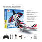 RC Plane, simulation RC fixed-wing glider, 2 channels RC combat aircraft, 2.4G control easy to fly for beginners&adults&boys