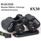 Professional Binoculars Baigish 8x30 10x40 10x50 12x4515x60 20x50 8-24x40 Powerful Military Telescope Long Range Monocular BAK4