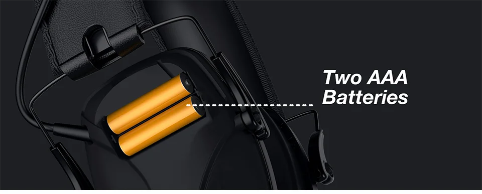 New Electronic Shooting Headset Headphones for Hearing Protection Ear Protector Noise Reduction Active Hunting Earmuffs