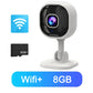 House Surveillance Cameras 2MP Video Eye Night Vision Webcam Two-way Audio Baby Pets Monitor Motion Detection Wifi Security Cam
